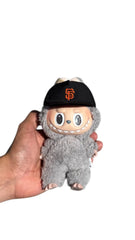 SF Giants fitted hat on Popmart Labubu figure
